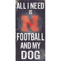 Fan Creations Fan Creations C0640 University Of Nebraska Football And My Dog Sign C0640-Nebraska
